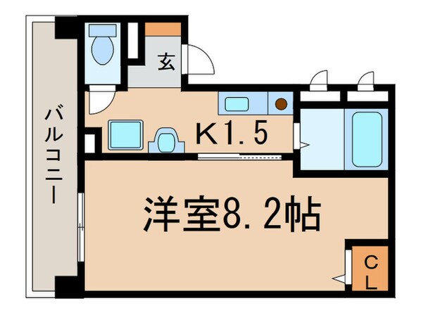 ヒルズ花の木の物件間取画像